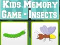 เกม Kids Memory game - Insects