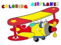 เกม Coloring Book Airplane