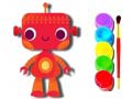 เกม Back to School: Robot Coloring Book