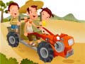 เกม Cartoon Tractor Puzzle