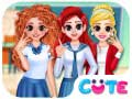 เกม BFF Princess Back To School