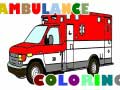 เกม Ambulance Trucks Coloring Pages