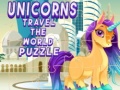 เกม Unicorns Travel The World Puzzle