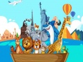 เกม Crazy Friends Travel The World Puzzle