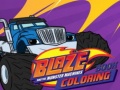 เกม Baze and the monster machines Coloring Book