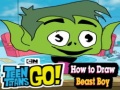 เกม How to Draw Beast Boy