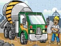 เกม Construction Trucks Jigsaw
