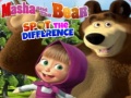 เกม Masha and the Bear Spot The difference