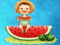 เกม Watermelon and Drinks Puzzle