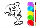 เกม Dolphin Coloring Book
