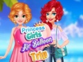 เกม Princess Girls Air Balloon Trip