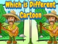 เกม Which Is Different Cartoon