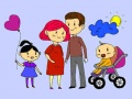 เกม Happy Family Coloring Book