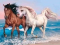 เกม Animals Jigsaw Puzzle Horses