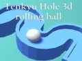 เกม Tenkyu Hole 3d rolling ball