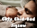 เกม Cute Child-Dad Jigsaw