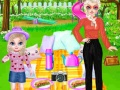 เกม Princess Family Picnic Day