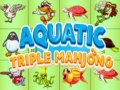 เกม Aquatic triple mahjong