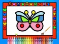 เกม Color and Decorate Butterflies