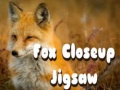 เกม Fox Closeup Jigsaw