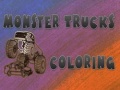 เกม Monster Trucks Coloring