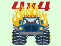 เกม Monster Trucks Coloring Pages