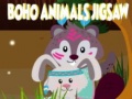 เกม Boho Animals Jigsaw