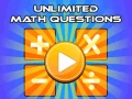 เกม Unlimited Math Questions