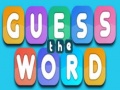 เกม Guess The Word
