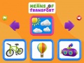 เกม Means Of Transport