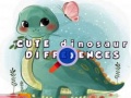 เกม Cute Dinosaur Differences