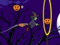 เกม Flying witch halloween