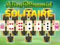 เกม Alien Pyramid Solitaire