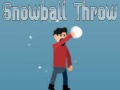 เกม Snowball Throw