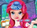 เกม Baby Ariel Treating Cold
