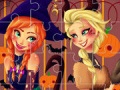 เกม Princess Halloween Jigsaw
