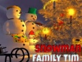 เกม Snowman Family Time