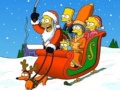เกม Simpsons Christmas Jigsaw Puzzle