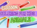 เกม Cartoon Coloring for Kids Animals