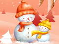 เกม Snowman Slide