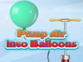เกม Pump Air into Balloon