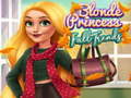 เกม Blonde Princess Fall Trends