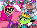 เกม Teen Titans Christmas Stars