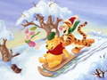 เกม Winnie the Pooh Christmas Jigsaw Puzzle 2