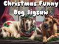 เกม Christmas Funny Dog Jigsaw