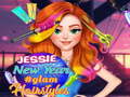 เกม Jessie New Year #Glam Hairstyles