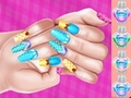 เกม Elsa Princess Theme Nail Art Diy
