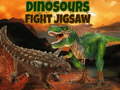 เกม Dinosaurs Fight Jigsaw