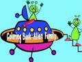 เกม Coloring Book: Alien Family