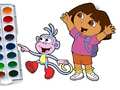 เกม Dora The Explorer Coloring Book